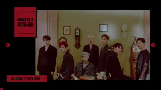 [VK][17.02.19] [Preview] 몬스타엑스 (MONSTA X) - 'WE ARE HERE' - The 2nd  Album Take.2