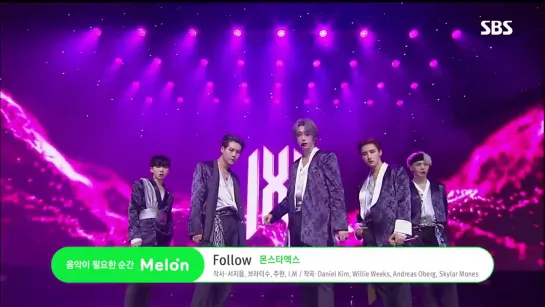 [VK][191110] MONSTA X - Follow @ Inkigayo