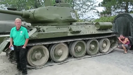 Canada`s T-34-85 Tank Running First Time In 23 Years