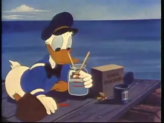 At Home with Donald Duck VHS Transfer in english eng