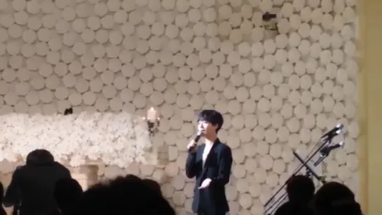 170527 Yesung at the wedding