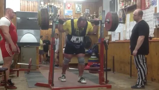 Andrey Malanichev - 380kg x 3 - 10 weeks to GPA Worlds Sydney