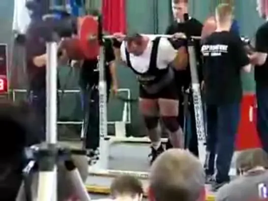 Andrei Malanichev, Squat 470kg@134.7kg IPF!