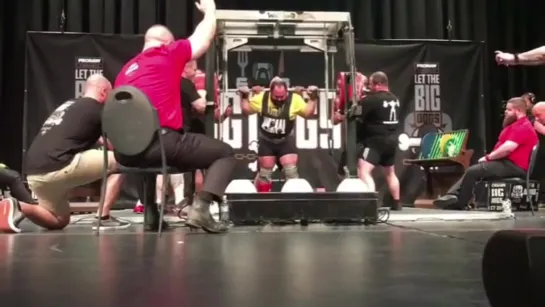 485kg _ 1,069lbs Malanichev New All Time World Record