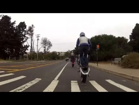 Crazy Motorcycle Stunts and Police Chases