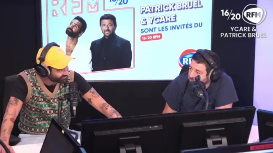 Patrick Bruel_Ycare_Interview_Origami_Alors regarde_16/20 RFM_16.10.2023