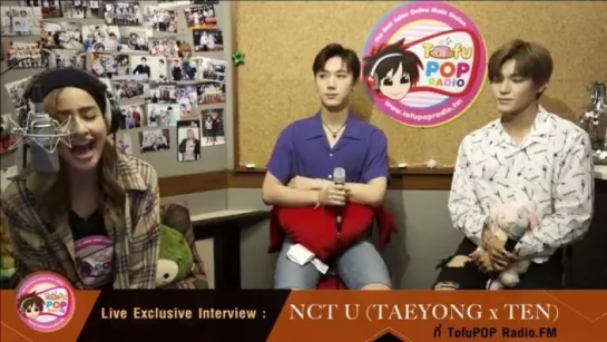 180531 Taeyong & Ten (NCT) @ Tofu Pop Radio