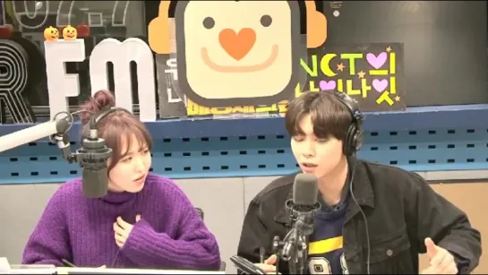 180115 DJ's Johnny (NCT) & Wendy (Red Velvet) @ NCT's night night Radio