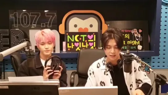 170816 DJ's Johnny & Taeyong (NCT) @ "NCT's night night" Radio Instagram Update