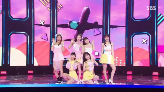 · Performance · 220410 · OH MY GIRL - "Real Love" · SBS "Inkigayo" ·