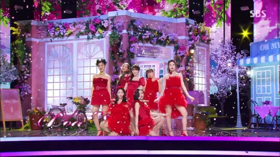 · Performance · 220403 · OH MY GIRL - "Real Love" · SBS "Inkigayo" ·