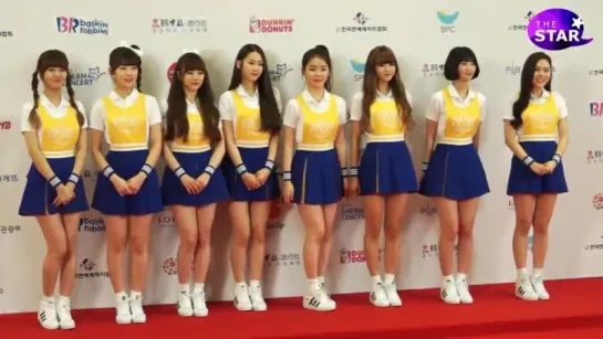 · Press-Media · 150523 · OH MY GIRL · Dream Concert 2015 Red Carpet ·