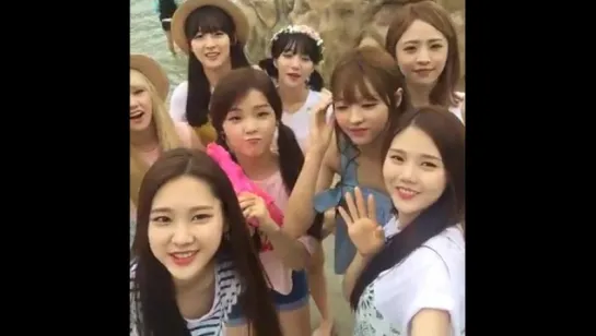 · Show · 160725 · OH MY GIRL ·  Live Cast at Water Park ·