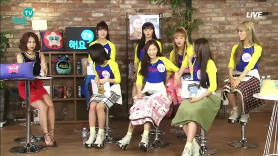 · Show · 160419 · OH MY GIRL · iMBC "Park Soohyun's Idol TV" ·