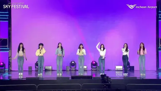 · Performance · 211120 · OH MY GIRL - "Dun Dun Dance" +  "Dolphin" + "Neon" + "Nonstop" · SKY FESTIVAL K-POP Concert ·