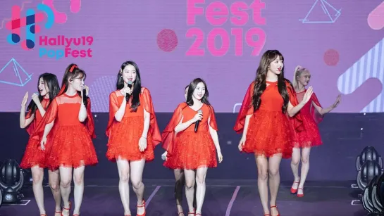 · Performance  · 190525 · OH MY GIRL - "Real World" · HallyuPopFest 2019 ·