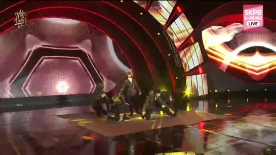 [VK][170114] Monsta X - Fighter + All in @ Golden Disk Awards 2017