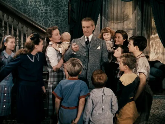 Оптом дешевле / Cheaper by the Dozen,(1950 США) комедия дети в кино Режиссёр: Уолтер Лэнг / Walter Lang