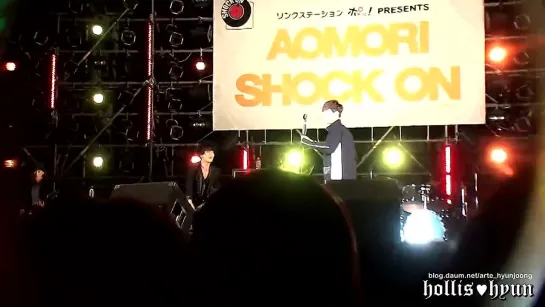 140927 Kim Hyun Joong 김현중 - HEAT @ Aomori Shock On