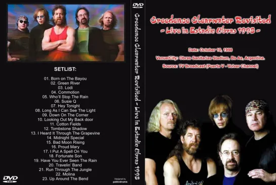 Creedence Clearwater Revisited: Live In Estadio Obras [1998 г., Hard Rock / Country Rock, TVRip]