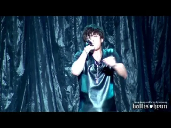 20121004 Kim Hyun Joong - Please (Rock ver.) @ City Conquest promotion