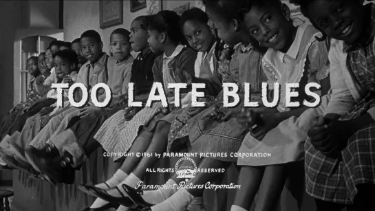 Слишком поздний блюз / Too Late Blues (1961) dir. John Cassavetes [1080p] (RUS SUB)