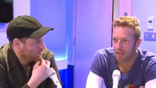 Chris and Jonny (Coldplay) talking lovely things about Noel Gallagher