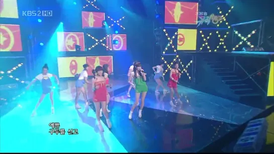 [PERF] 090619 Jiyeon (T-ara), Davichi, SeeYa - Women's Generation @ Music Bank