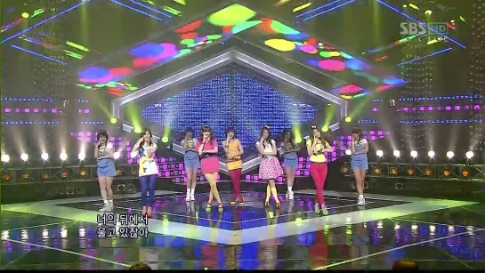 [PERF] 090517 Jiyeon (T-ara), Davichi, SeeYa - Forever Love @ Inkigayo