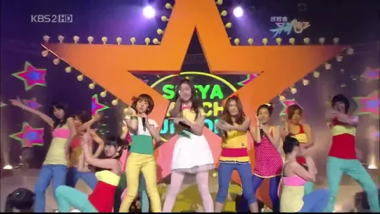 [PERF] 090508 Jiyeon (T-ara), Davichi, SeeYa - Women's Generation @ Music Bank