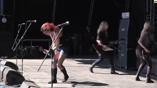 Crucified Barbara 2015 - To Kill a Man (Masters of Rock)