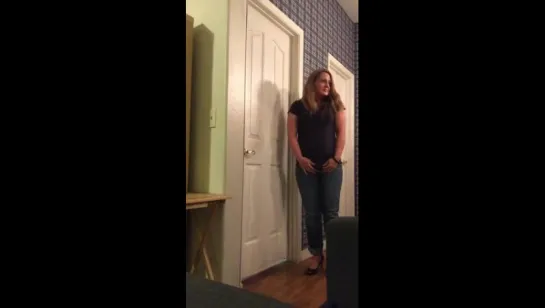 Girl Pees Pants when Locked Out of Restroom