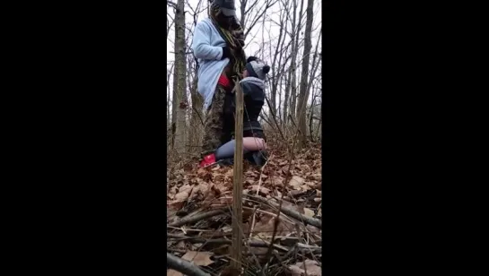 Sucking BBC on a Hike