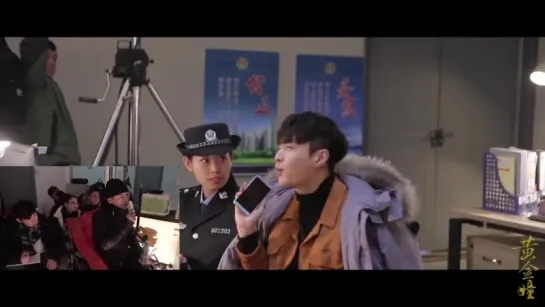 180417 EXO's Lay @ The Golden Eyes BTS