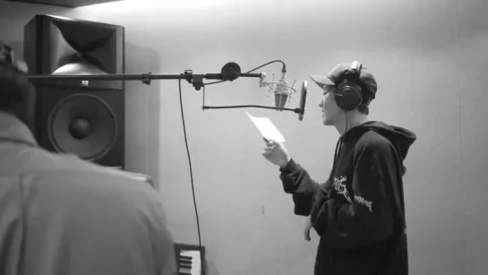 161020 EXO's Chanyeol & Far East Movement - Freal Luv @ Recording Sketch Video