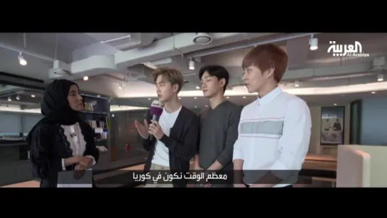 [BTS] 160720 EXO @ Al-Arabiya Interview