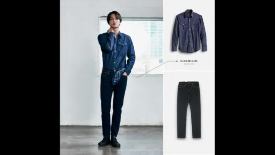 180423 EXO's Kai @ levis_korea Instagram  Update