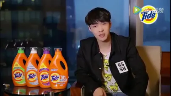 [TIDE] 160530 EXO's Lay (Zhang Yixing) @ Tide New Endorser