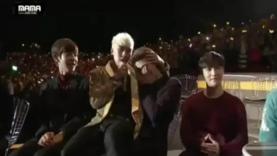 151202 MAMA2015 BIGBANG SEUNGRI AND EXO SEHUN CUT