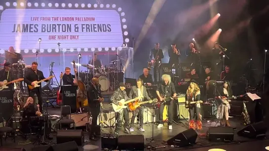 Suzie Q - Ronnie Wood, Brian May, James Burton - London Palladium - 4th June 2023