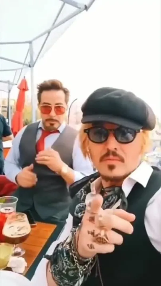 Johnny Depp And Robert Downey Jr.