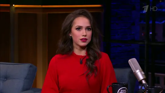 Alina Zagitova 2019.04.12 on the Urgant TV Show A2 HQ