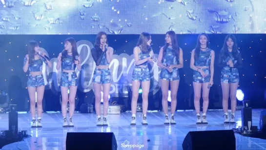 [직캠 FANCAM] 160928 아이오아이 (IOI)  똑똑똑  @ 위니월드 By Sleeppage