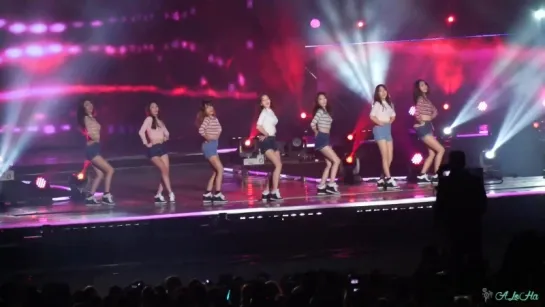 160924 인천한류콘서트 아이오아이(I.O.I) - Whatta Man+멘트+Pick Me Fancam By ALoHa