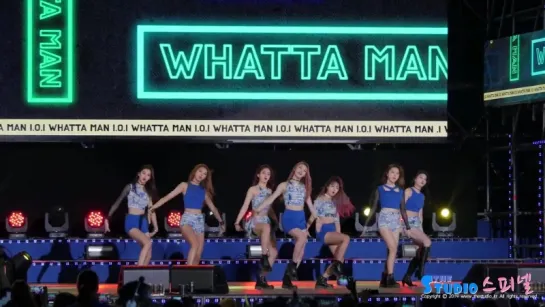 [4K] 160904 태권도세계평화축제 아이오아이 (I.O.I) 전체 직캠 와타맨 Whatta Man (Good man) by Spinel