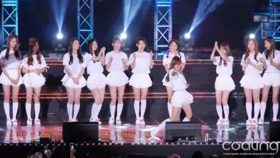 160510 H05 I.O.I 멘트 직캠(Fancam)／KNN러브FM개국기념식