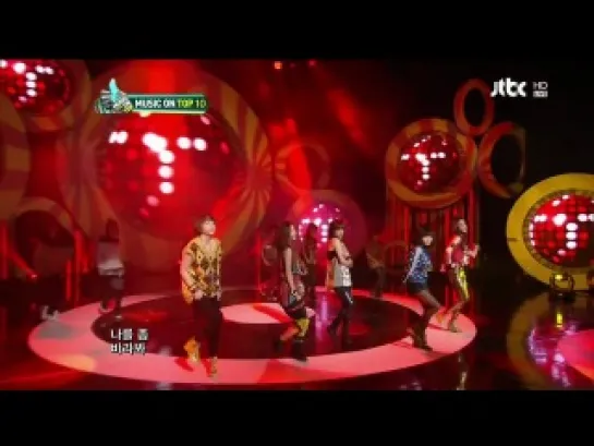 [120202] T-ara - Lovey Dovey [Music on Top]