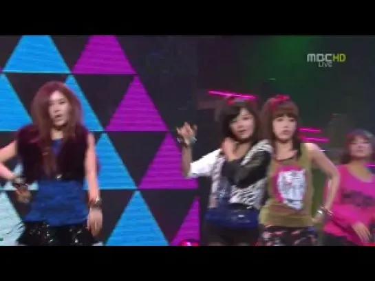 [120121] T-ara (feat. Co-Ed (Intro)) - Lovey Dovey [Music Core]