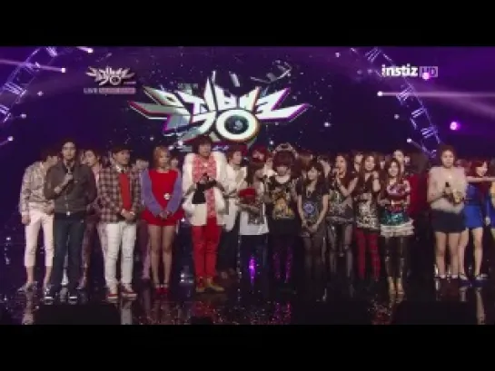 [120120] T-ara - Music Bank Winners