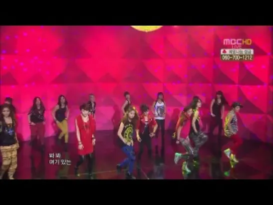 [120107] T-ara -Lovey Dovey [Music Core]